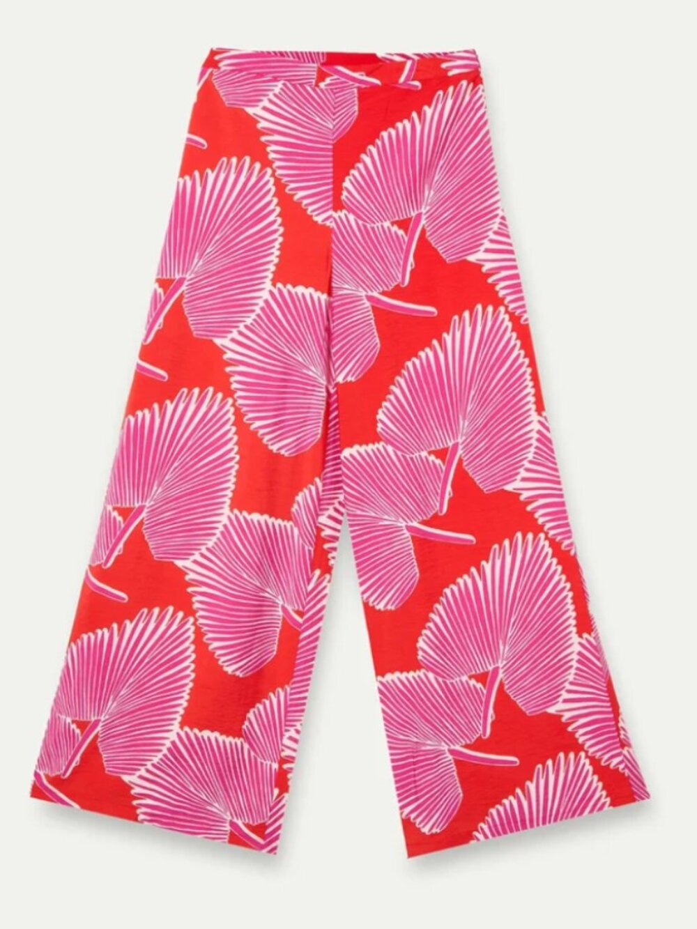NWT Compania Fantastica Palmito Palm Pants  red  M